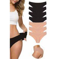 7 Adet Kadın Dikişsiz Lazer Kesim Esnek İz yapmayan Külot S2