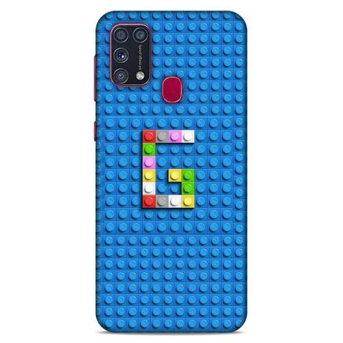 Lopard Samsung Galaxy M31 Uyumlu Kılıf BloX (17) Tasarım Kılıf G Harfi