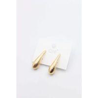 Mat Damla Küpe - Altın