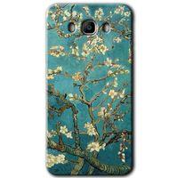 Galaxy J7 2016 Kılıf HD Desen Baskılı Arka Kapak - Almond Blossom