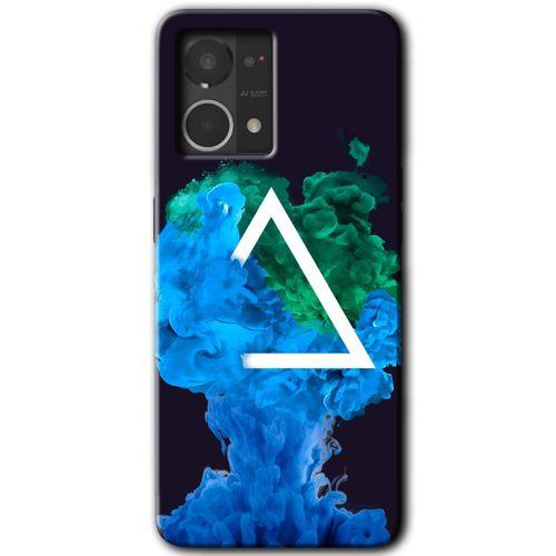 Oppo Reno 7 4G HD Baskılı Kılıf + 9D Tam Ekran Koruyucu - İnk Clot