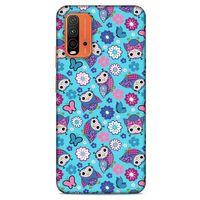 Lopard Xiaomi Redmi 9T Uyumlu Kılıf Baykuşlar (11) Tam Koruma