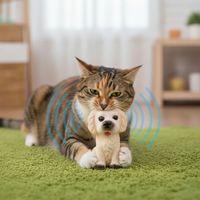 Evcil Hayvan Sesli Köpek Şeklinde Plastik Oyuncak