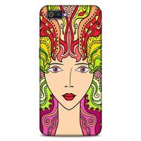 Lopard Oppo Realme C2 Uyumlu Kılıf Sürreal Yüzler ♀ (42) Rugged Armor Kılıf Desenli