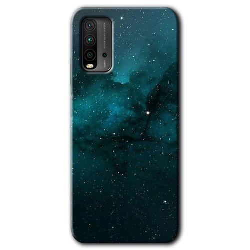 Xiaomi Redmi 9T Kılıf HD Desen Baskılı Arka Kapak - Yıldızlararası
