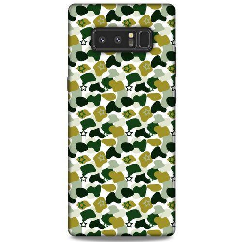 Kamuflaj 98 Samsung Galaxy Note 8 Kılıf Silikon Kapak