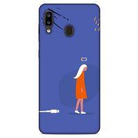 Samsung Galaxy A20 Kılıf Depresyon (36) Glitter Kılıf Yeşil Tonları