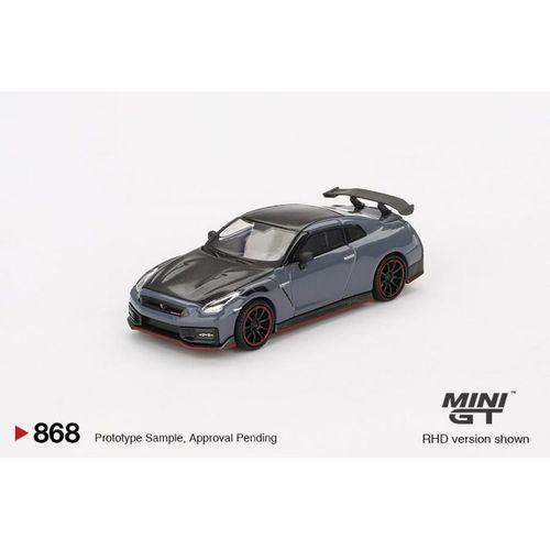 Mini GT Nissan GT-R Nismo 2024 NISMO Stealth Gray 868