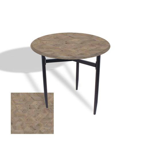 Dockers Venedik Masa Yuvarlak Çap 70 ESB (Werzalit, Wermodin veya Allzalit Tabla) - Edgy Wood