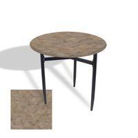 Dockers Venedik Masa Yuvarlak Çap 70 ESB (Werzalit, Wermodin veya Allzalit Tabla) - Edgy Wood