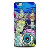 Apple Iphone 6S Plus Uyumlu Kılıf Rick And Morty (28) Arka Kapak Dimensional