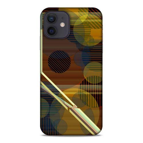Lopard Apple iPhone 12 Uyumlu Kılıf Soyut Sanat (45) Baskılı Liquid Air Kılıf