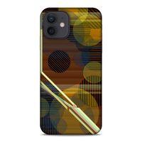 Lopard Apple iPhone 12 Uyumlu Kılıf Soyut Sanat (45) Baskılı Liquid Air Kılıf