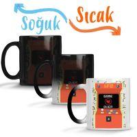 Game Over Atari Oyun Sihirli Kupa Bardak Porselen