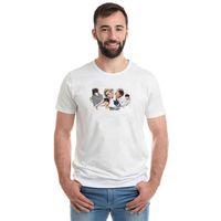 Kpop Aesthetic Shinee 2 Baskılı Beyaz Erkek Tshirt