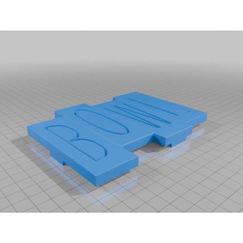 Manyetik Kase LED Erişte Tabelası 3D Baskı (Bu ürün Sadece Plastik parçadır - Almadan Önce Soru Sorabilirsiniz)