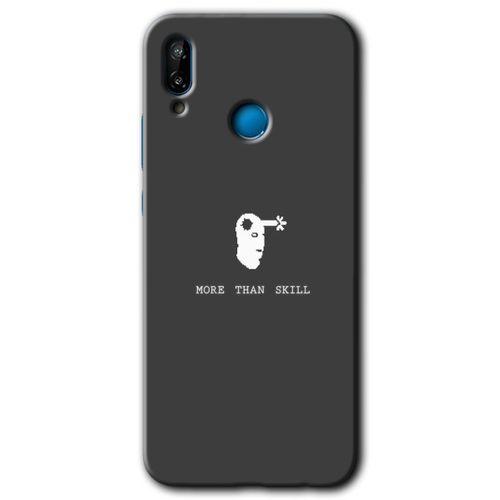 Huawei P20 Lite HD Baskılı Kılıf + 9D Tam Ekran Koruyucu - Headshot