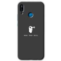 Huawei P20 Lite HD Baskılı Kılıf + 9D Tam Ekran Koruyucu - Headshot