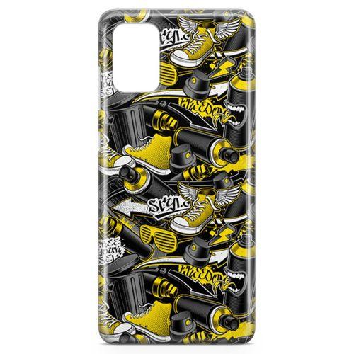Samsung Galaxy A71 Kılıf Converse Freedom Arka Kapak Koruma Desenli Full Koruyucu