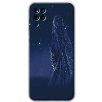 Samsung Galaxy A12 HD Baskılı Kılıf + 9D Tam Ekran Koruyucu - Gecenin Kraliçesi