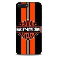 Apple Iphone 7 Plus Uyumlu Kılıf Motorsiklet (36) Glitter Kılıf Harley Davidson