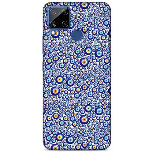 Nazarium (50) Desenli Silikon Kapak Oppo Realme C15 Kılıf