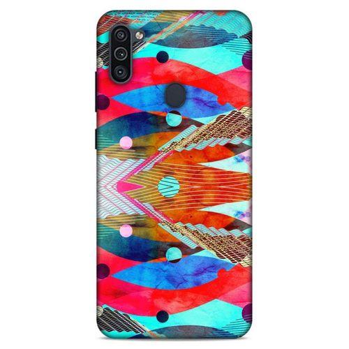 Lopard Samsung Galaxy M11 Uyumlu Kılıf Manipülasyon ☻ (10) Full Koruma Kılıfı Desenli