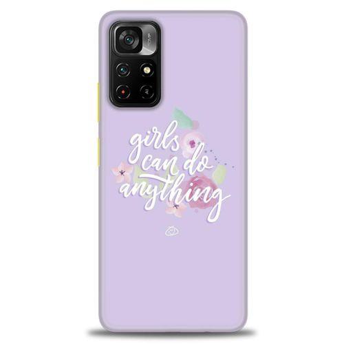 Xiaomi Poco M4 Pro 5G Kılıf HD Baskılı Kılıf - Anything + Tam Ekran Koruyucu