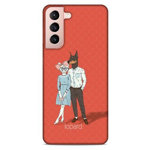 Lopard Samsung Galaxy S21 Uyumlu Kılıf FunnyMax (15) Antişok Kılıf