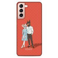 Lopard Samsung Galaxy S21 Uyumlu Kılıf FunnyMax (15) Antişok Kılıf