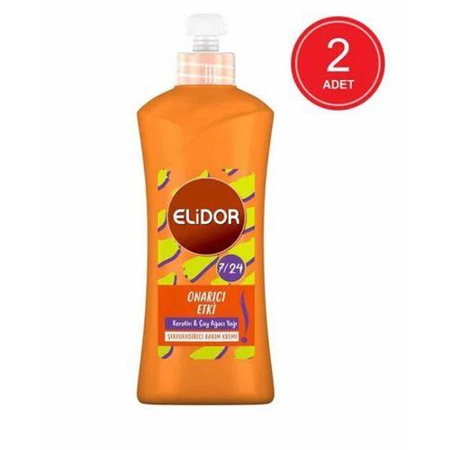 Elidor 7/24 Anında Onarıcı Bakım Şekillendirici Saç Bakım Kremi 265 ML x 2 ADET