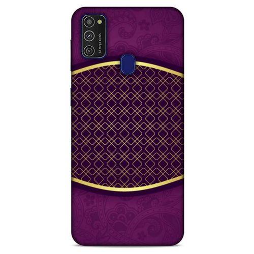 Samsung Galaxy M21 Uyumlu Kılıf Mor Delisi (8) Baskılı Kılıf Yerel