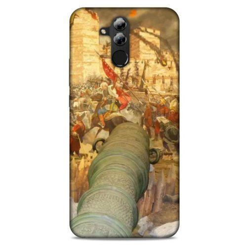 Huawei Mate 20 Lite Uyumlu Kılıf Ottoman (16) Kalın Kılıf İstanbul'un Fethi