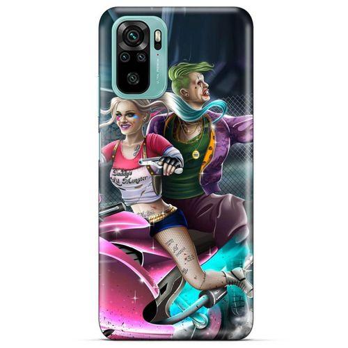 Xiaomi Redmi Note 10 5G Uyumlu Kılıf Harley Quinn (28) Arka Kapak Koyu galibarda