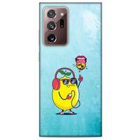 Frutix Limon 01 Samsung Galaxy Note 20 Ultra Kılıf Desenli Silikon
