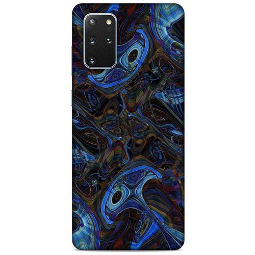 Samsung Galaxy S20 Plus Uyumlu Kılıf Mavi Delisi (6) Silikon Kılıf Taş