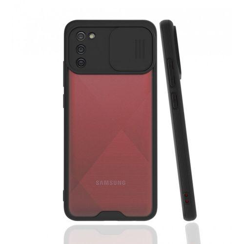 Samsung Galaxy A02S Kılıf Platin Kamera Koruma Silikon