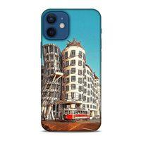 Apple iPhone 12 Mini Kılıf Dünya Mimarisi (35) Fit Design Kılıf The Dancing House Çekya