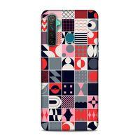 Realme 5 Pro Uyumlu Kılıf Insomnia (26) Tpu Silikon Kılıf Kırmızı Krem