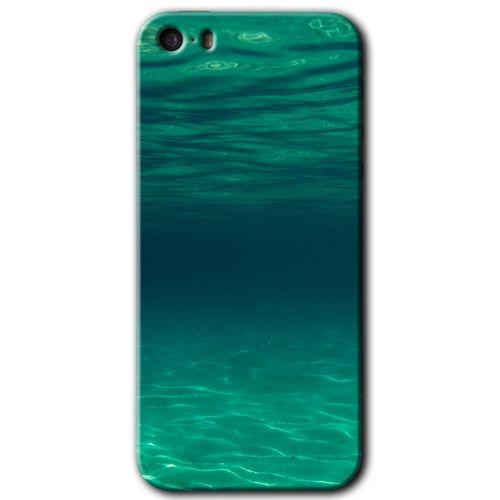 iPhone 5s Kılıf HD Desen Baskılı Arka Kapak - Derin Deniz