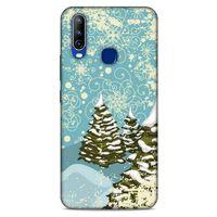 General Mobile GM 10 Kılıf Snowix (29) Arka Koruma Kılıfı Yeşil Krem