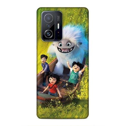 Xiaomi Mi 11T 5G Uyumlu Kılıf BMovie (46) Core Armor Kılıf Tropikal orman yeşili