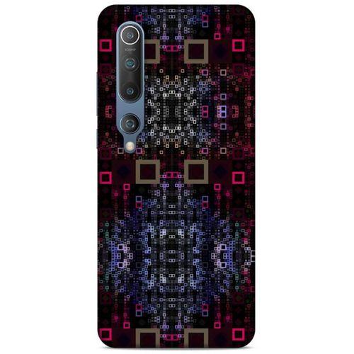 Lopard Xiaomi Mi 10 Uyumlu Kılıf PiXel (18) Telefon Kılıfları Siyah Kırmızı
