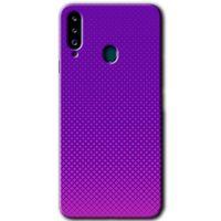 MRCİLETİSİM Samsung Galaxy A20s Kılıf Baskılı Kapak - Semantic +Tam Kaplayan Mat Seramik