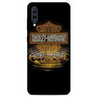 Samsung Galaxy A70s Uyumlu Kılıf Motorsiklet (35) Fit Design Kılıf Harley Davidson