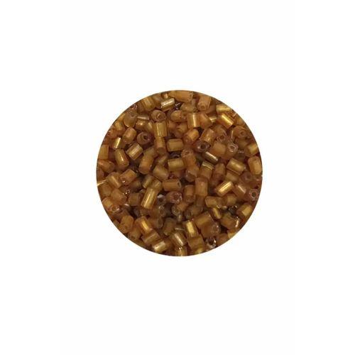 Kesme Cam Boncuk 2mm - 60 Gram - Şeffaf Kahverengi - BNC354