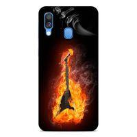 Lopard Samsung Galaxy A40 Uyumlu Kılıf FireX (12) Koruyucu Silikon Elektro Gitar