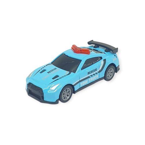 Çek Bırak Metal Küçük Arabalar 8 cm - SH40031 - Açık Mavi