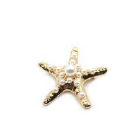 Deniz Yıldızı Broş - Altın