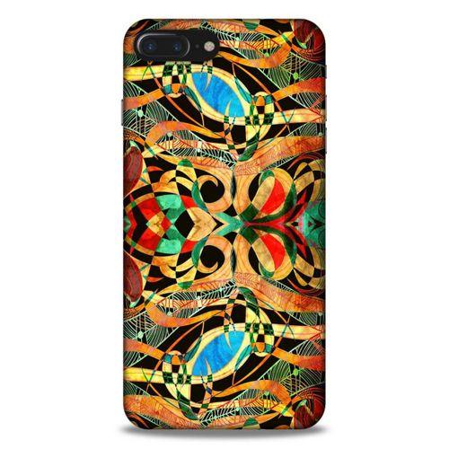 Lopard Apple Iphone 7 Plus Uyumlu Kılıf Manipülasyon ☻ (8) Baskılı Kılıf Desenli